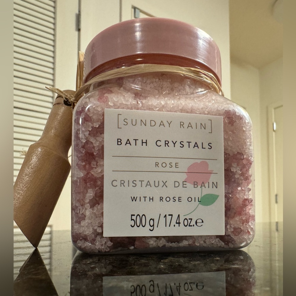 Sunday rain bath crystals rose